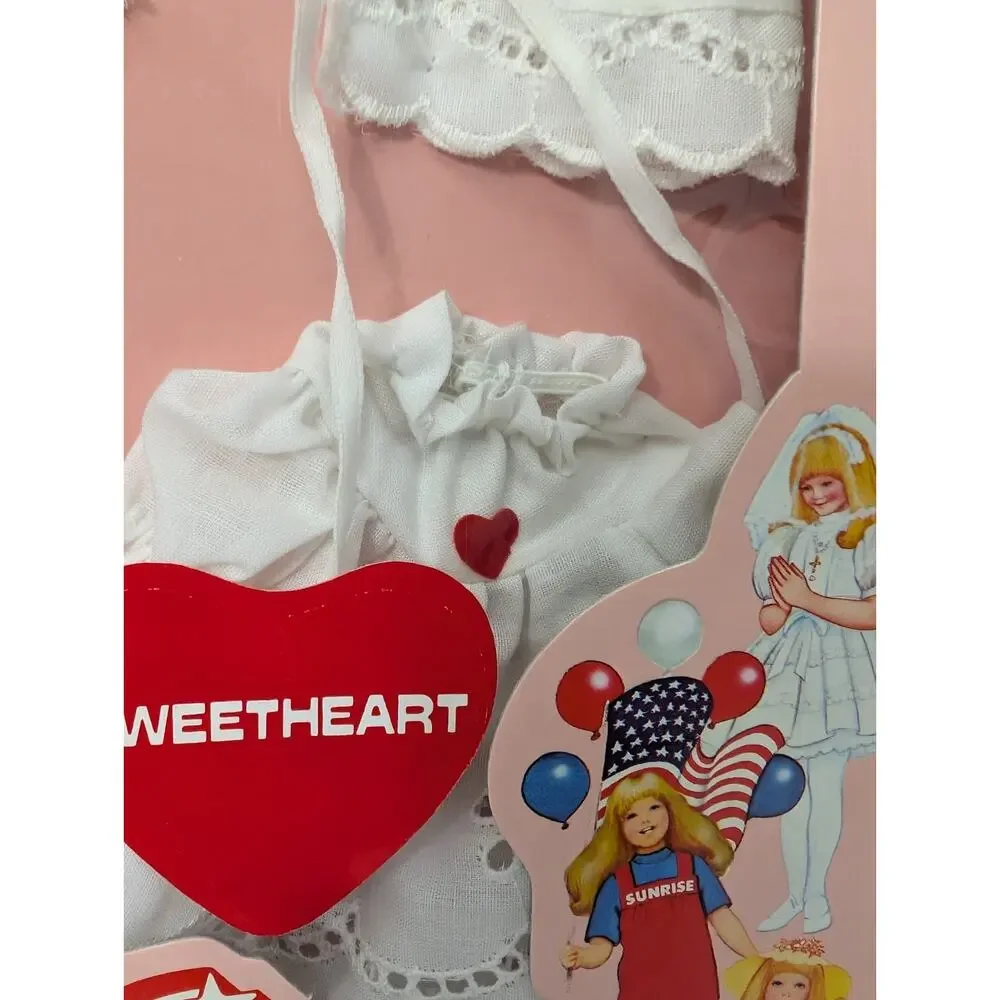 Vintage 1982 Sunrise in America Sweetheart Outfit Accessory Set Gatabox Ltd New